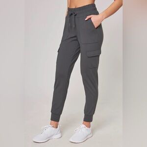 Mondetta Peached Cargo Joggers in Volcanic Ash